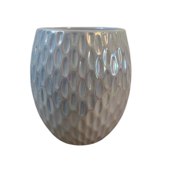 Yankee Candle Other - Yankee Candle Electric Wax Warmer with Melt Timer Ceramic Blue Pearl